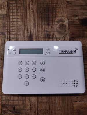 Tyverialarm, Trueguard CTC-2752, Alarmpanel fra Trueguard. 

Du kan tilslutte op til 40 enheder, sen