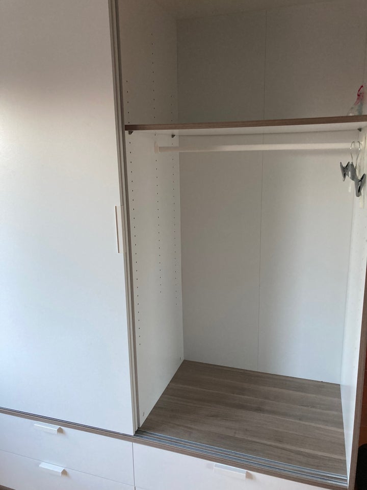 Garderobeskab, IKEA, b: 155 d: 60 h: 205