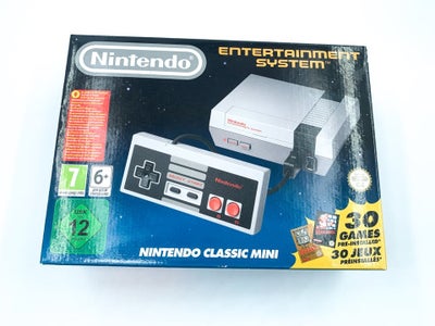 Nintendo NES, Nintendo Classic Mini, Genudgivelsen af den legendariske NES med 30 indbyggede spil

I