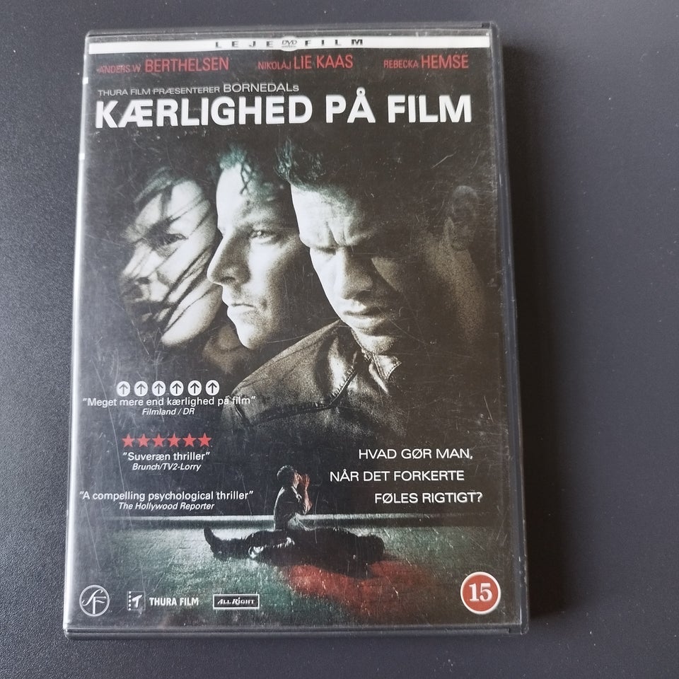 Kærlighed på film., instruktør Ole Bornedal, DVD