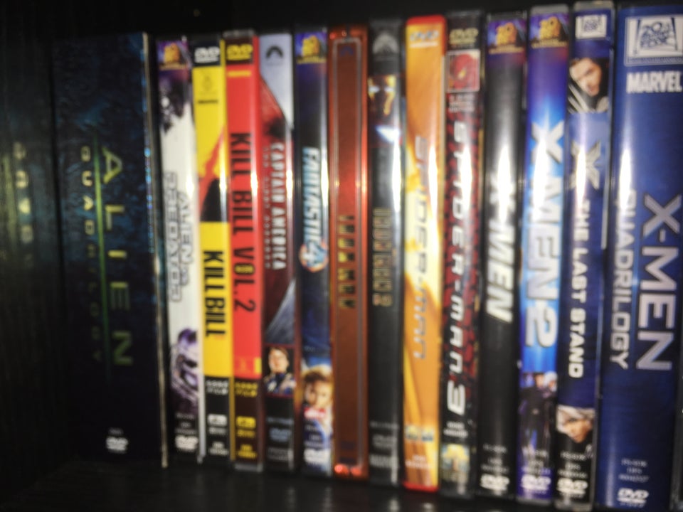 DVD samling m. storfilm, cultfilm og mere, DVD