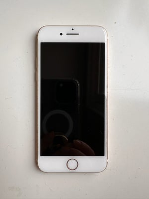 iPhone 7, 32 GB, guld, Perfekt, Telefonen er som ny, da den har været i beskyttet cover.