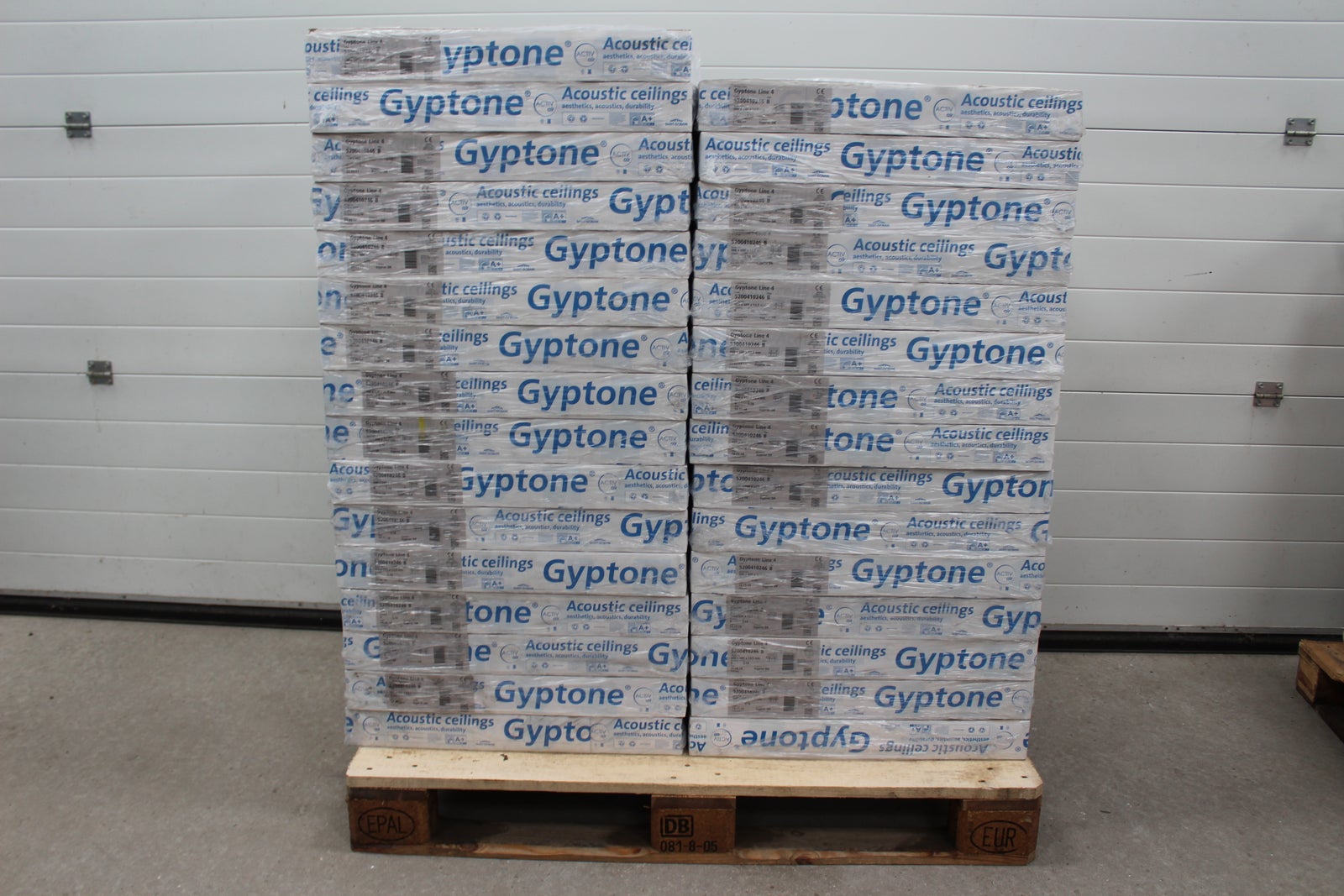 Gyptone line 4 gips lydplader 67 m2