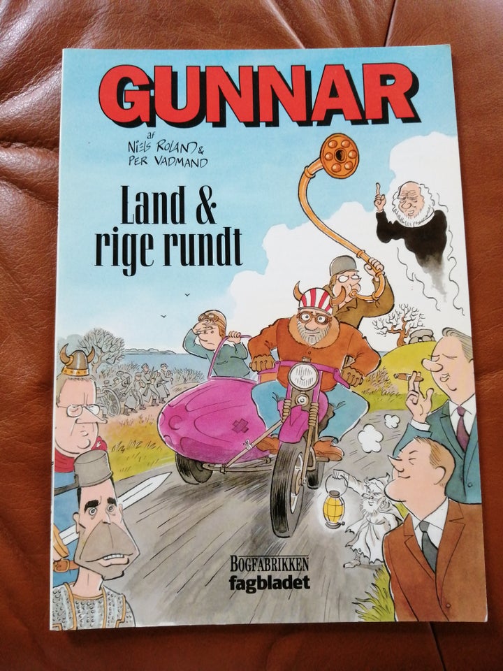 GUNNAR.Land og rige rundt., Nils Roland, Tegneserie