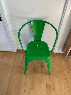 Spisebordsstol, Metal, Tolix, 2 styk grønne Tolix stole, 500 kr per styk

Kan afhentes i Gentofte