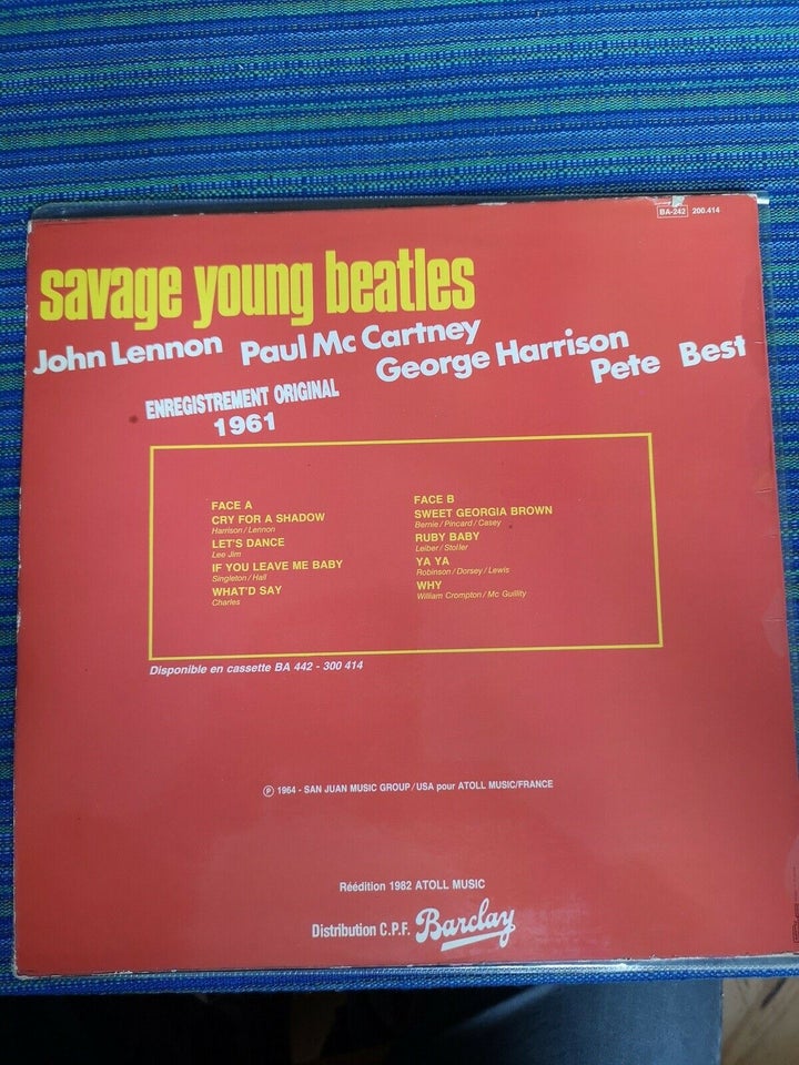 LP, Savage Young Beatles, Savage Young Beatles