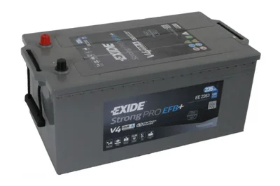 Inverter, Exide, Mærke Exide. EE2353
BatteriInfo EFB+
Spænding 12 V
Batterikapacitet 235 Ah
Koldstar