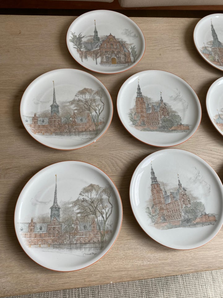 Porcelæn, Mads Stage Christian den 4. middagstallerkener,