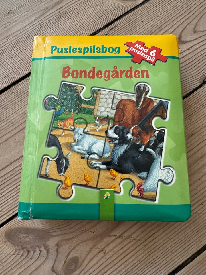 Puslespilsbogen Bondegården, 6 puslespil