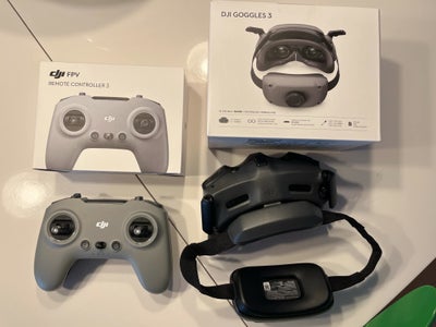 Drone, dji, DJI Goggles 3
DJI FPV Remote Controller 3
Lidt over 1 mrd gammelt
Sælges kun samlet og d