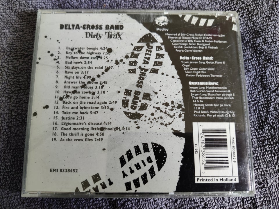 Delta Cross Band: Dirty Trax, rock