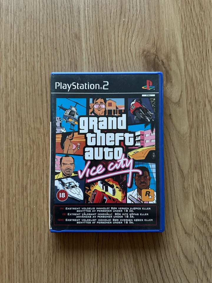 Grand Theft Auto Vice City, PS2