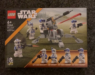 Lego Star Wars, 75345, 3x STAR WARS, 100 kr stk

Helt nye og uåbnede. 