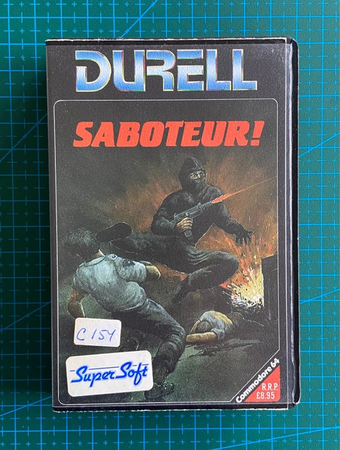 Saboteur!, Commodore 64, Saboteur! (C) Durell Software i…