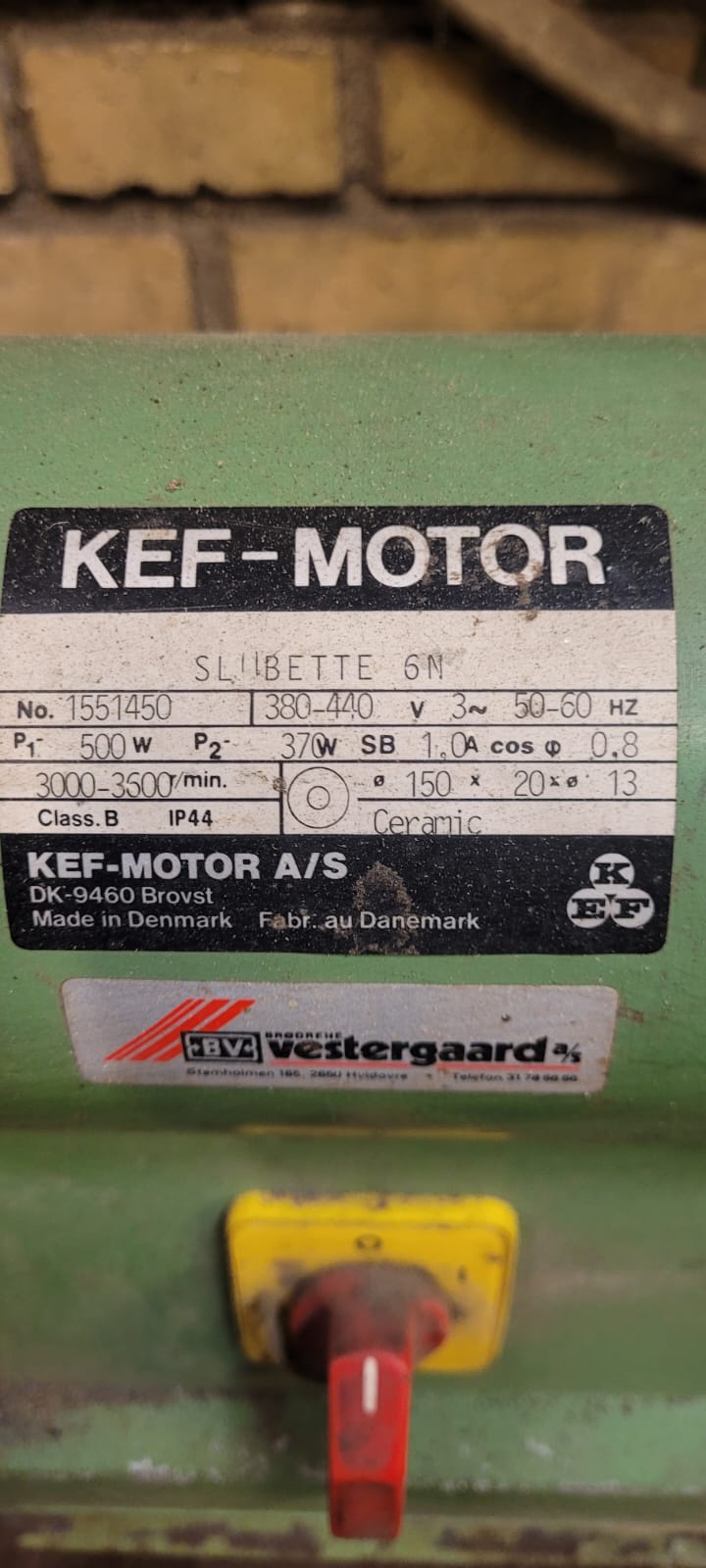 KEF-Motor slibette 6N, KEF-MOTOR