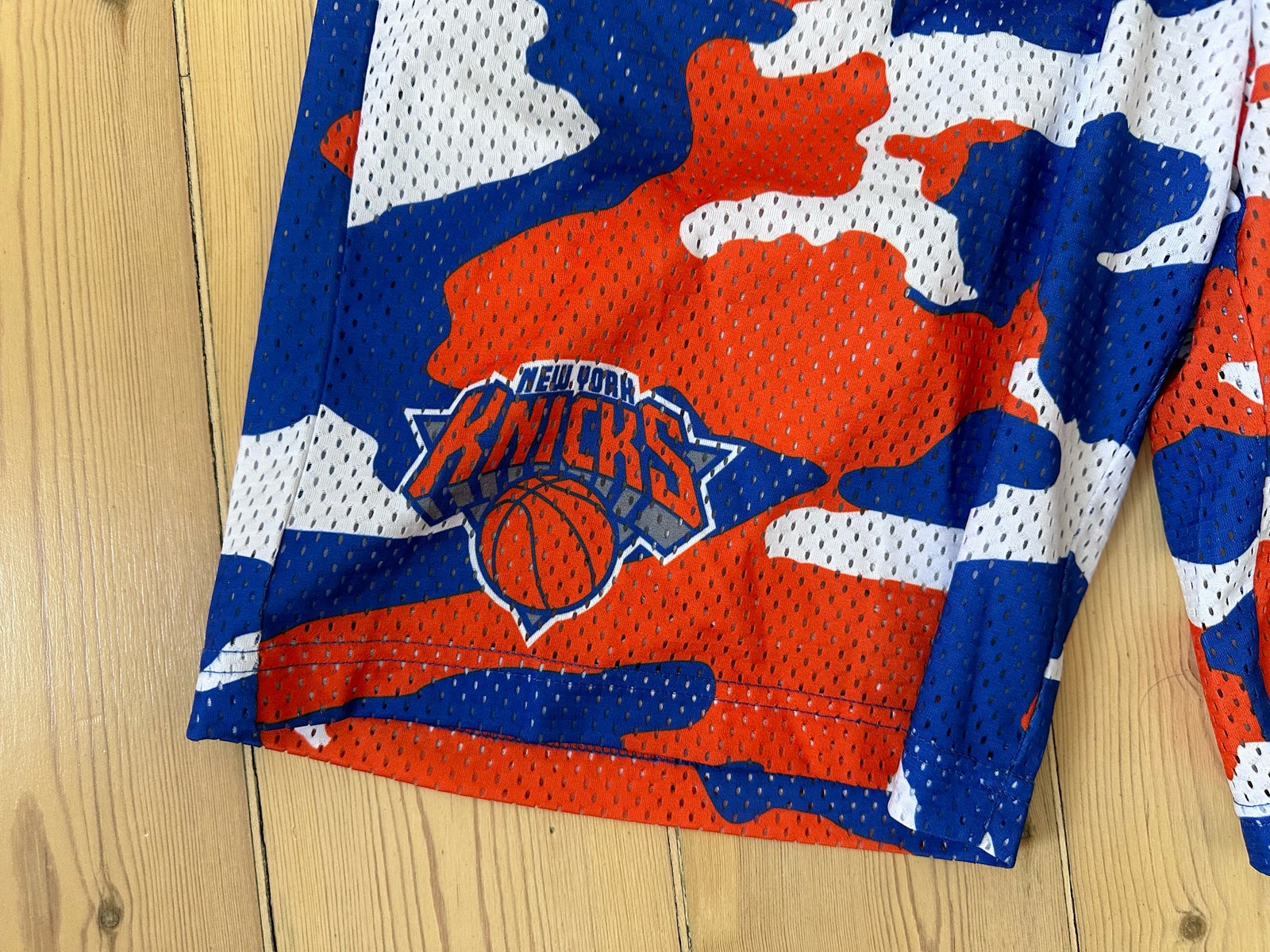 Baskettrøje, New York Knicks shorts, Adidas