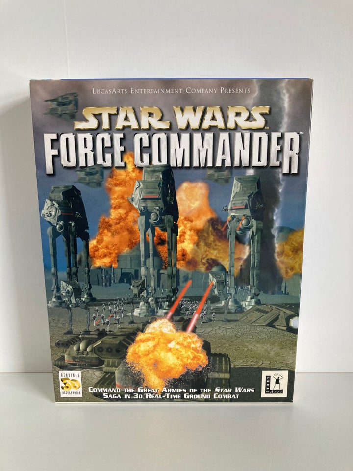 Star Wars Force Commander (2000) Big Box, til pc, realtime