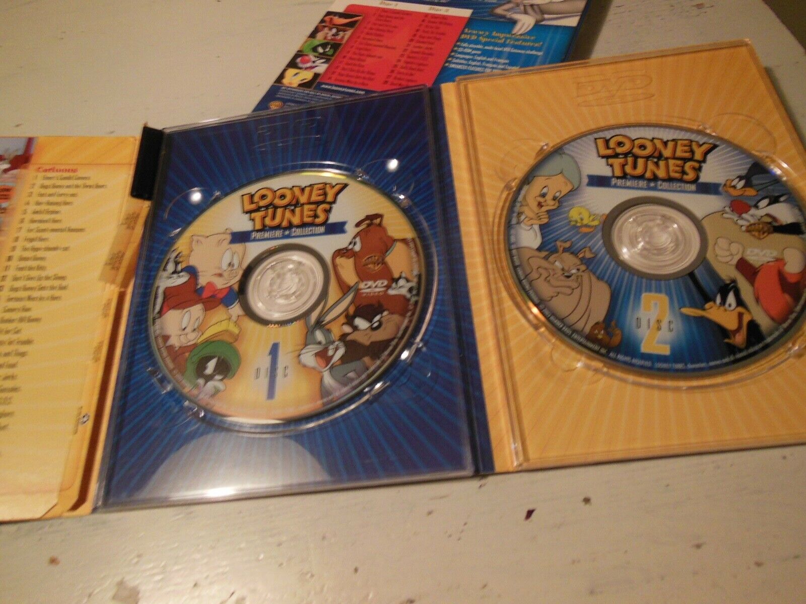 Looney Tunes premiere Collection 28 classics, DVD,