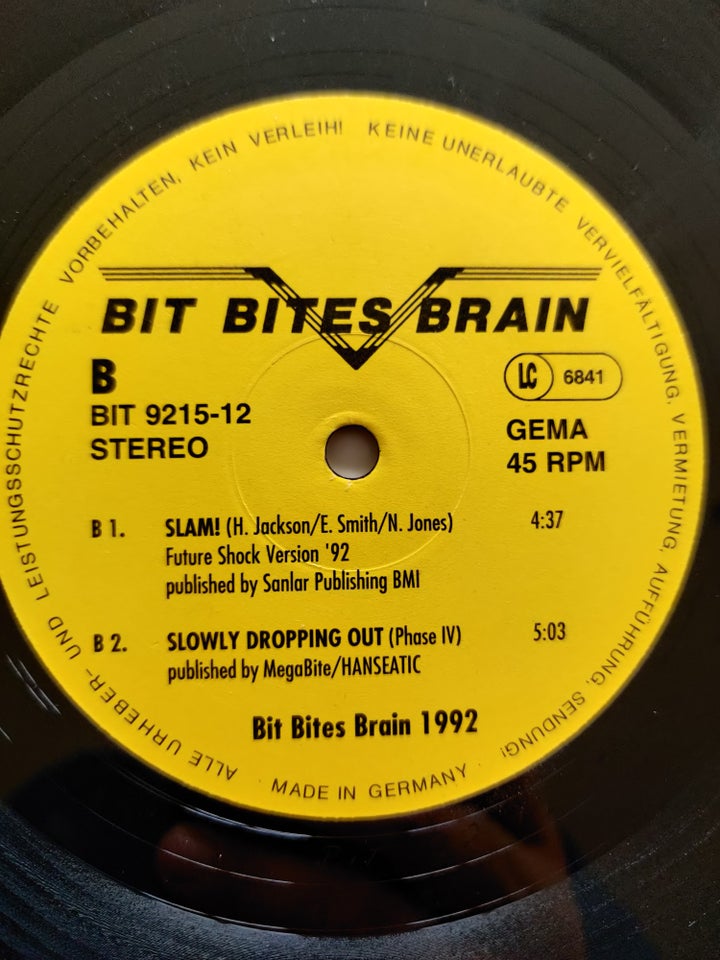 Maxi-single 12", Phase IV , Braindamage E.P.