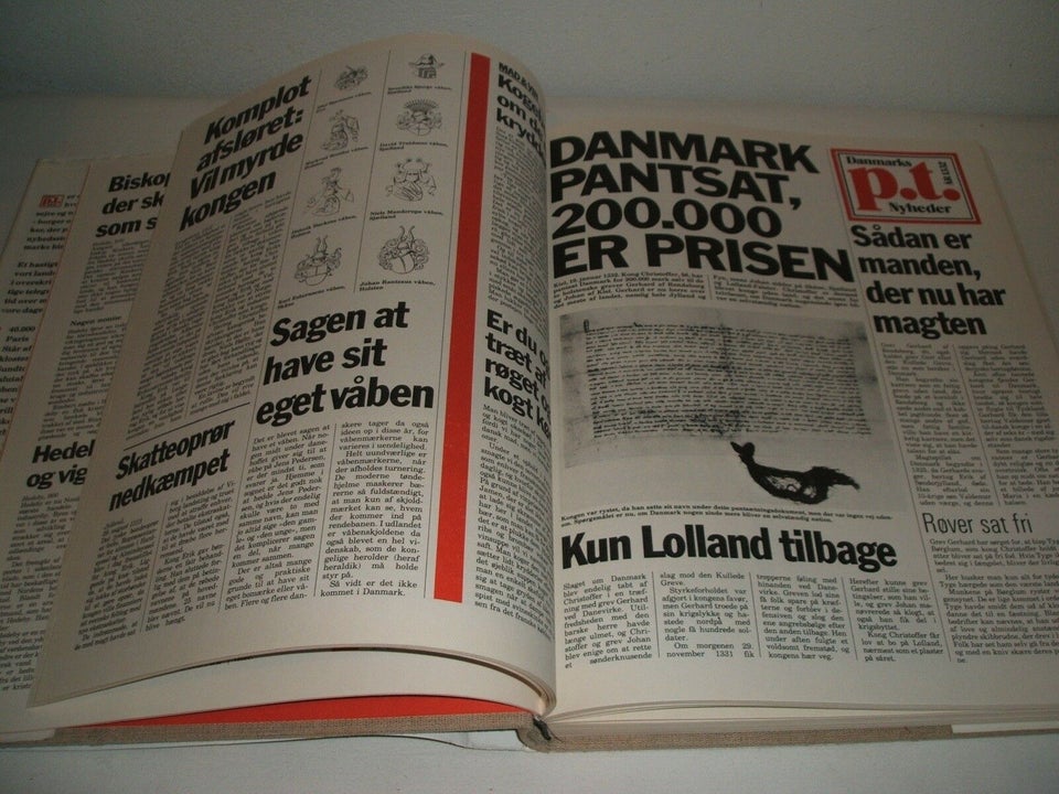 Danmarks p.t. nyheder - Danmarkshistorie i avisfor, Erik