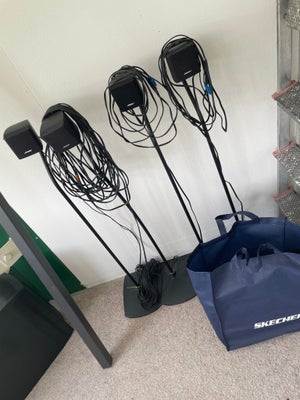 Subwoofer, BOSE, God, Alt medfølger og virker, men dvd’en kan drille lidt.
