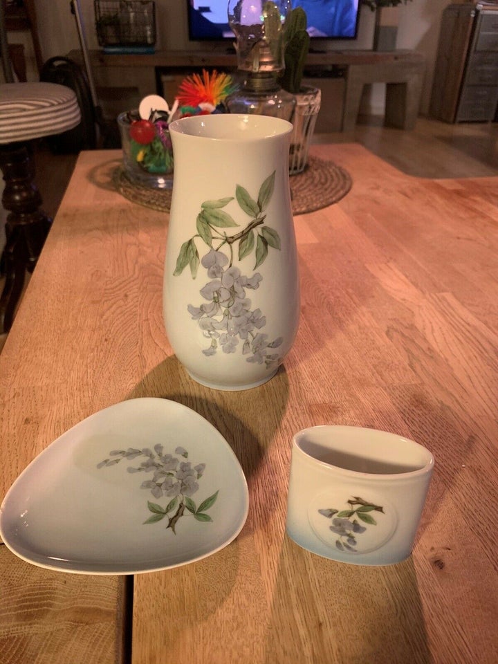 Porcelæn, Vase tandstikholder, B og g bing og Grøndahl