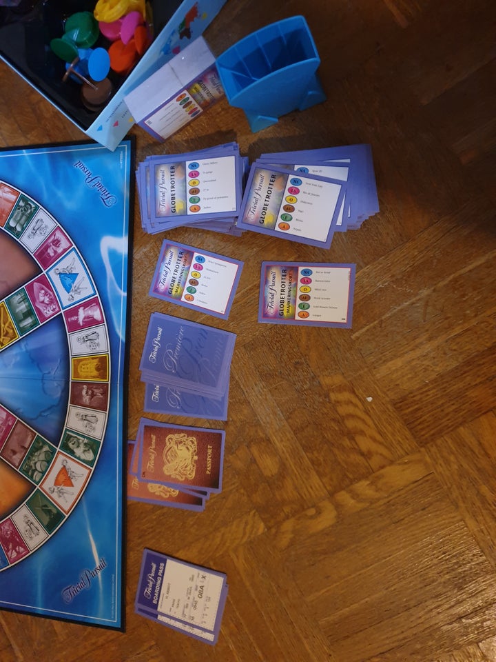 Trivial Pursuit Globetrotter, Familiespil, brætspil