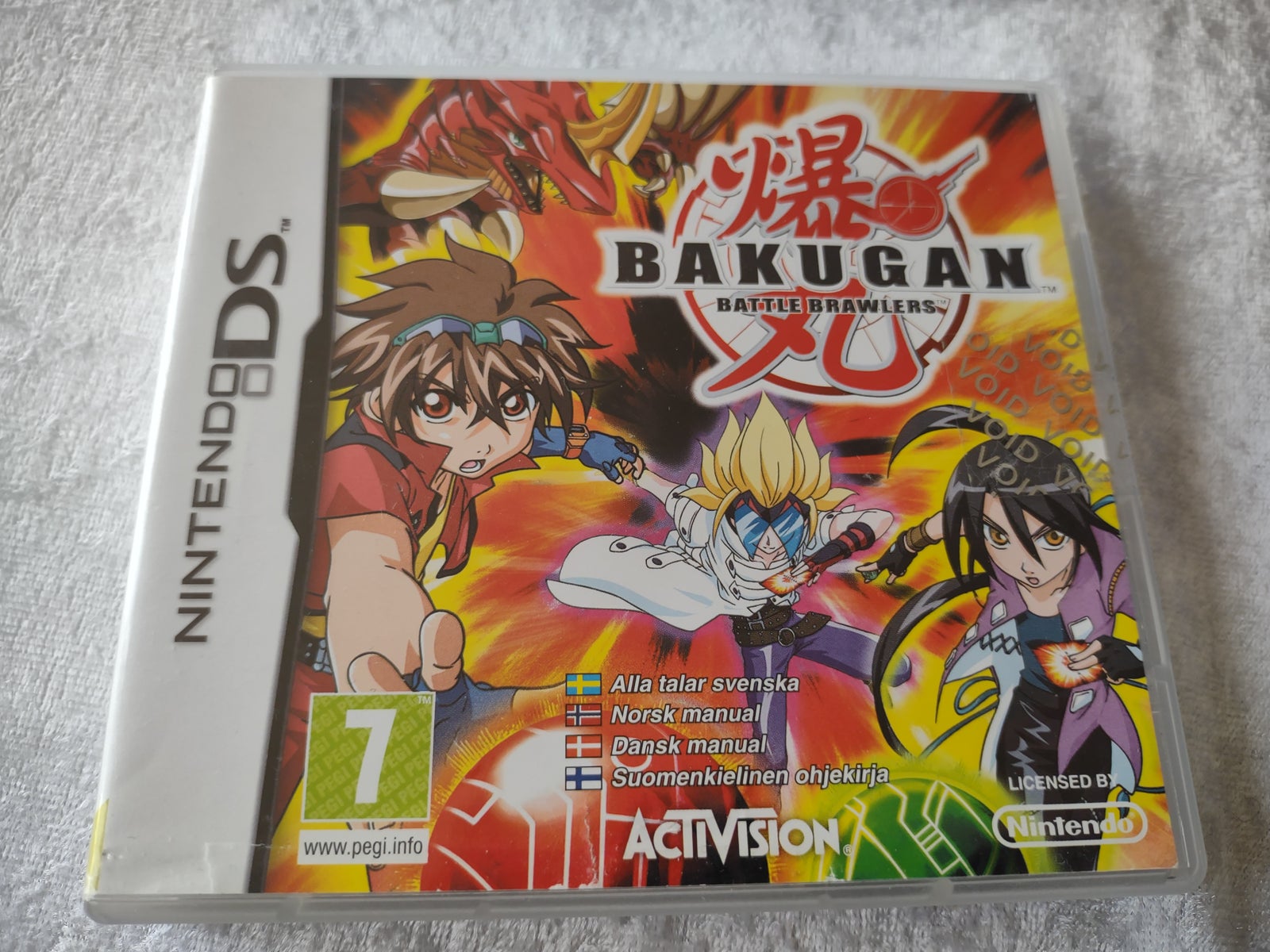 Bakugan Batle brawlers, Nintendo DS