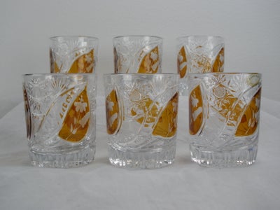 Glas, Krystal Whisky Glas, High-Art, Smukke tunge krystal wisky glas fra High-Art.

Glassene måler 9