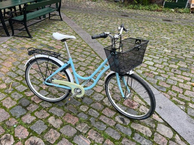 Pigecykel, citybike, Kildemoes, Kildemoes Bikerz Retro Lyseblå, 26 tommer hjul, 7 gear, Sælger min g