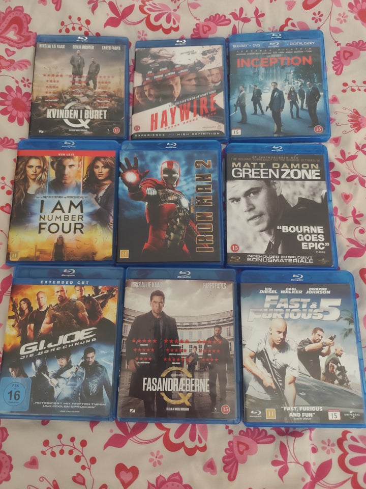 Blurays, Blu-ray, action