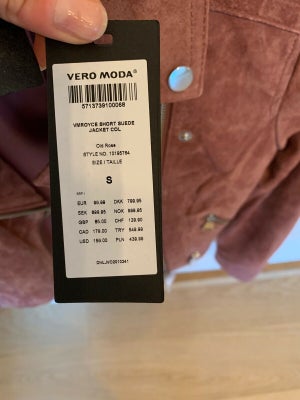 Vmroyce short suede hot sale jacket col