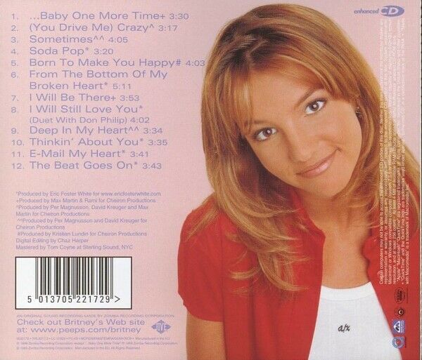 Britney Spears : Baby One More Time, pop