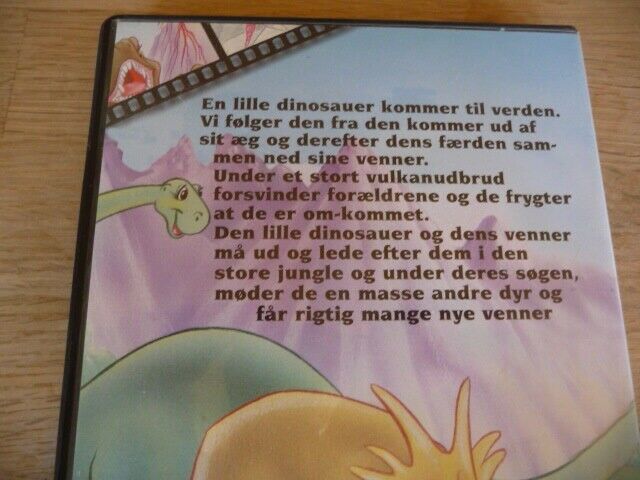 Eventyr i Dinosaurernes land, DVD, tegnefilm