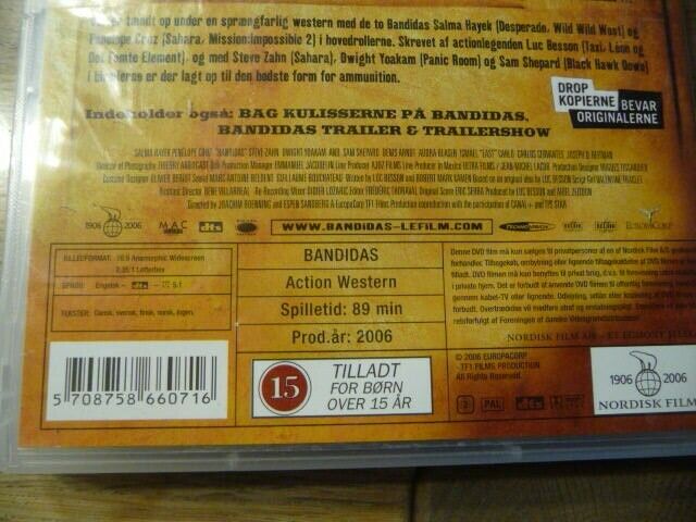 Bandidas, DVD, western