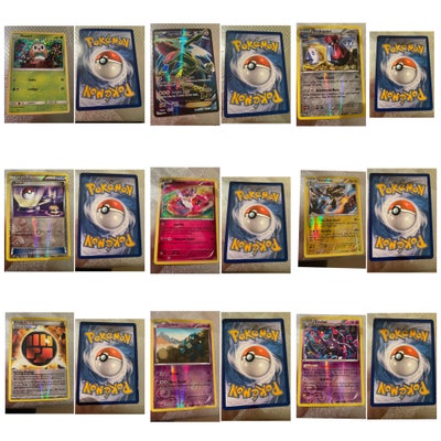 Samlekort, Pokemon, 9 stk. flotte holo-pokemonkort. 

Tænker 600 for dem samlet, da de er i mega god