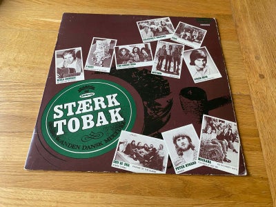 LP, V/A NIELS SKOUSEN, SAVAGE ROSE, MOIRANA ETC., Stærk Tobak & Anden Dansk Mixture, Rock, Comp. LP 
