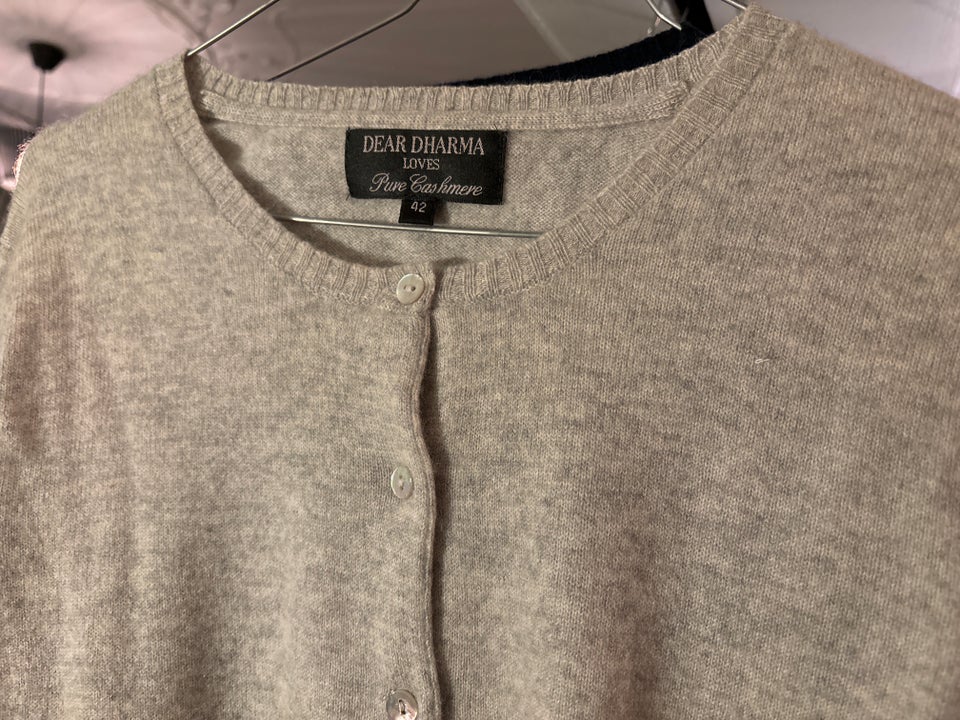 Cardigan, Dear Dharma cashmere fra Club Collection, str. 42