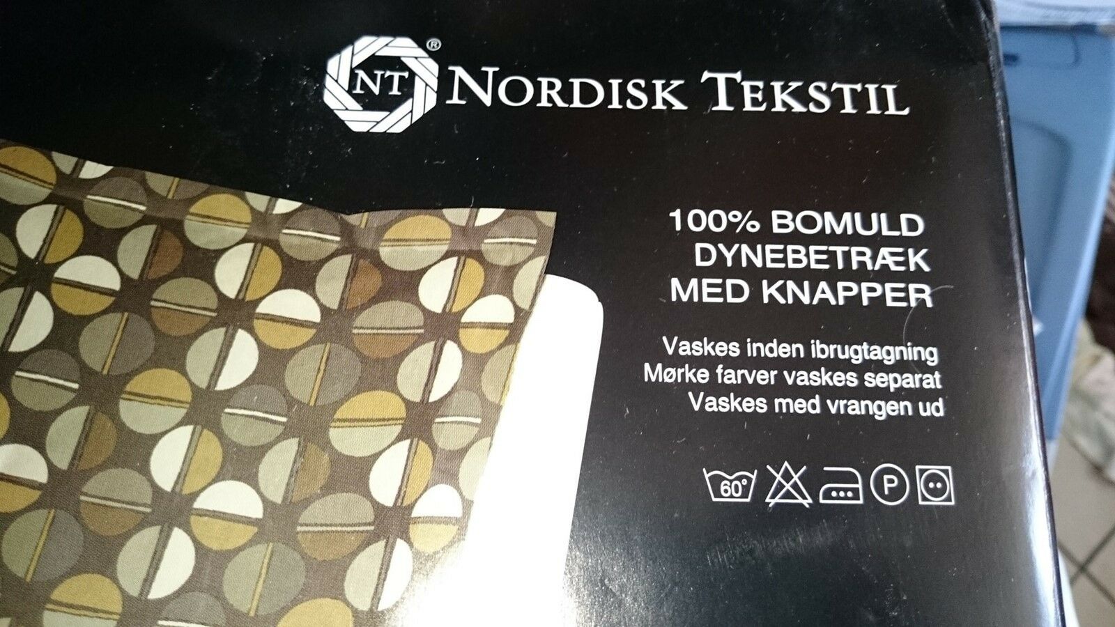 Sengetøj, NT Nordisk Textil. m. knapper – dba.dk – Køb og af Nyt og
