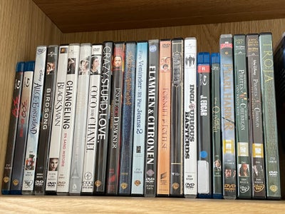 Diverse film, DVD, andet, Jeg sælger en bunke film og serier. Der er blandet dvd og blu-ray. Priser 