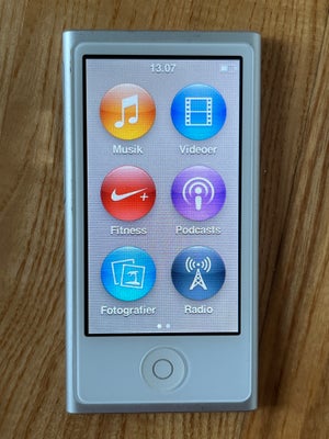 iPod, A1446, 16 GB, God, Fin iPod Nano 7. generation 
Model A1446
16 GB
Farve: hvid

Fungerer fint 