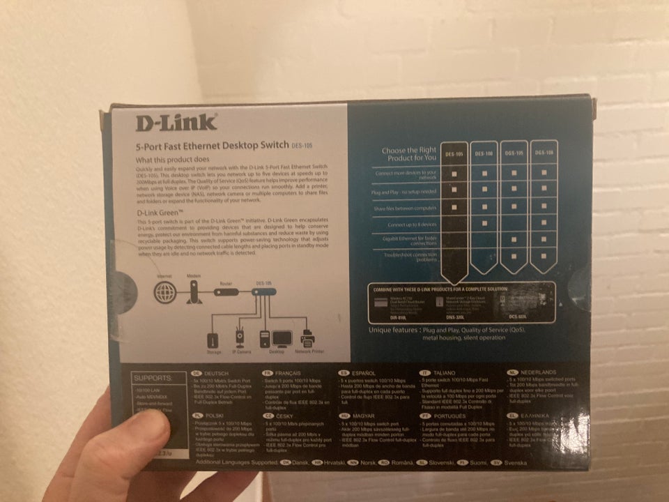 Switch, D-Link, Perfekt