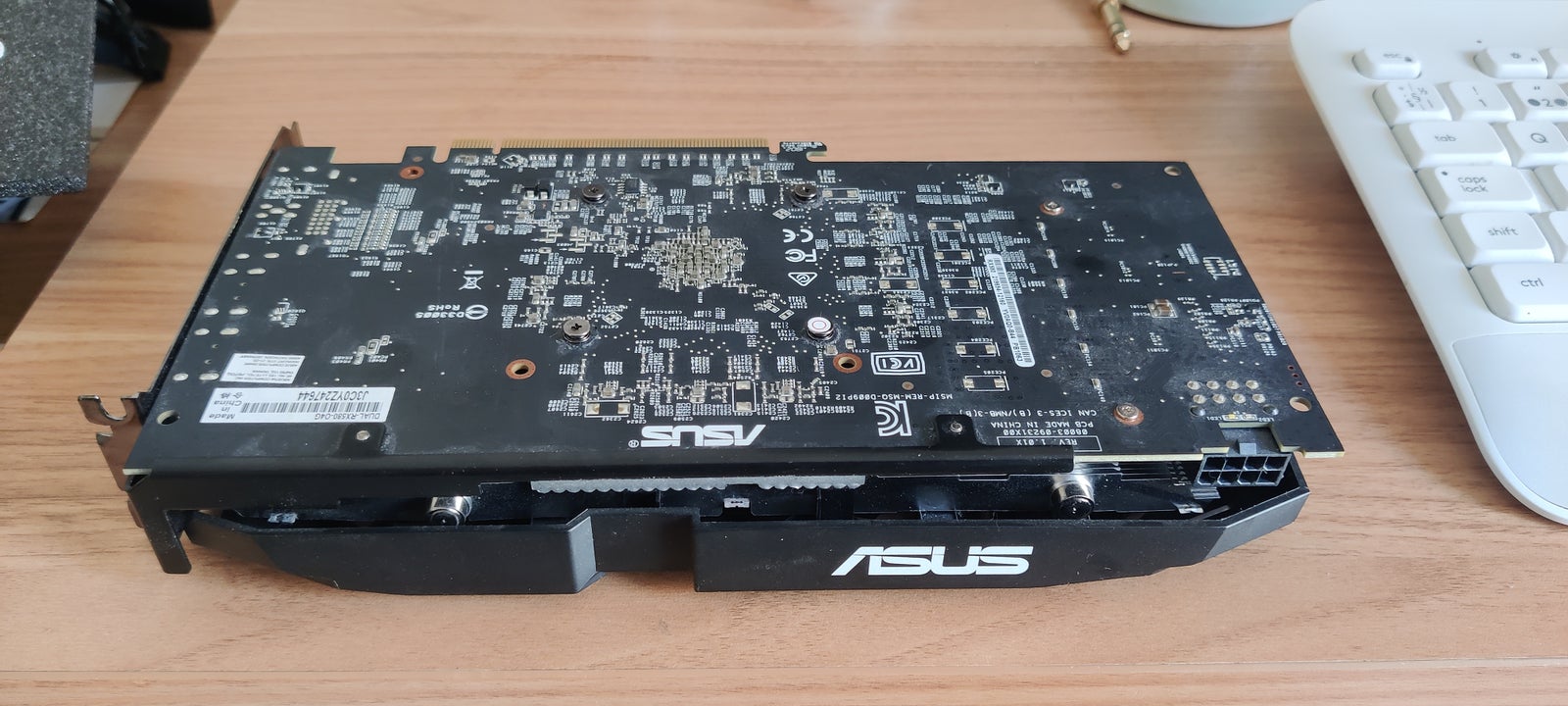 RX 580 Asus, 8 GB RAM, Perfekt
