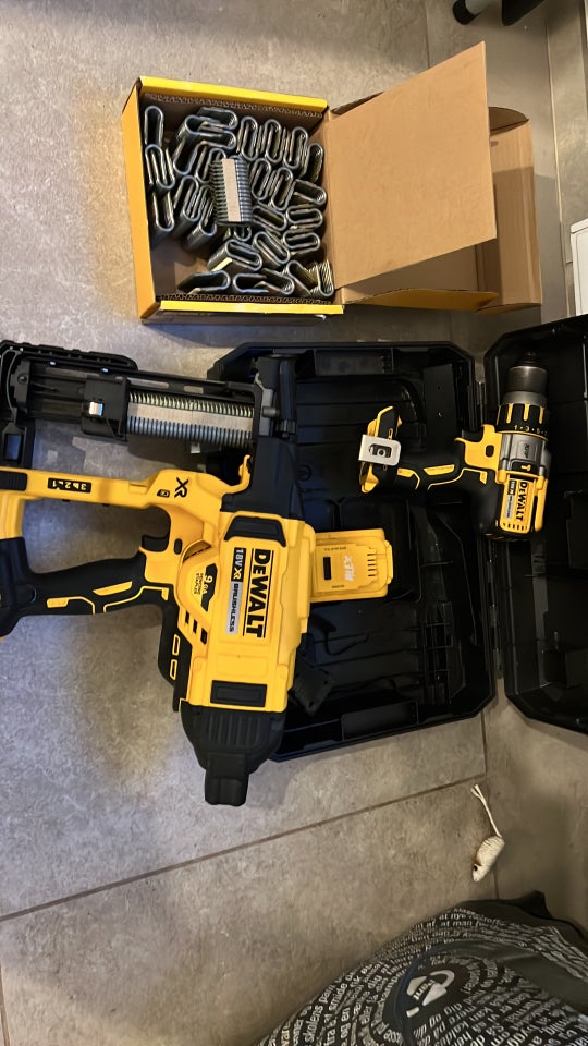 Klammepistol, Dewalt, UDLEJES