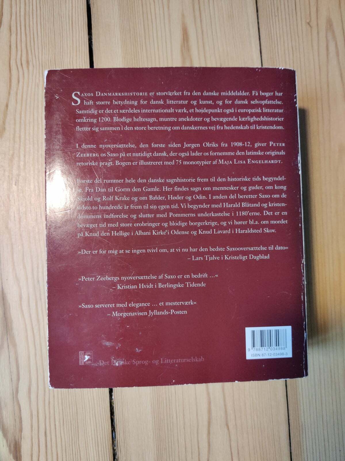 Saxos Danmarkshistorie, .., anden bog