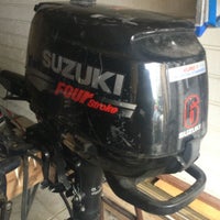 Suzuki påhængsmotor, 6 hk, benzin