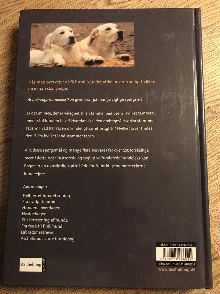 Hunde leksikon, Ester J. J. Verhoef-Verhallen, emne: dyr