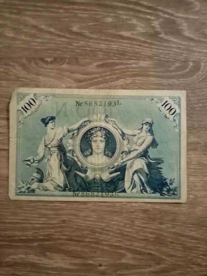 Vesteuropa, sedler, 100