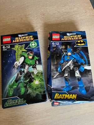 Lego Super heroes, Batman og Green Lantern, Lego Batman model 4526 og Lego Green Lantern model 4528.