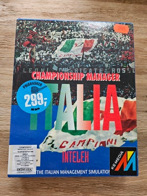 Championship Manager Italia, Amiga 500, 500+, A600, A1200, A2000 mfl., 


Domark, 1993:


"Champions